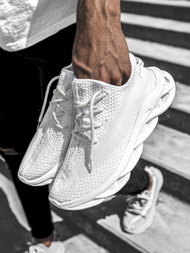 Sneakersy białe OZONEE B/2051/20