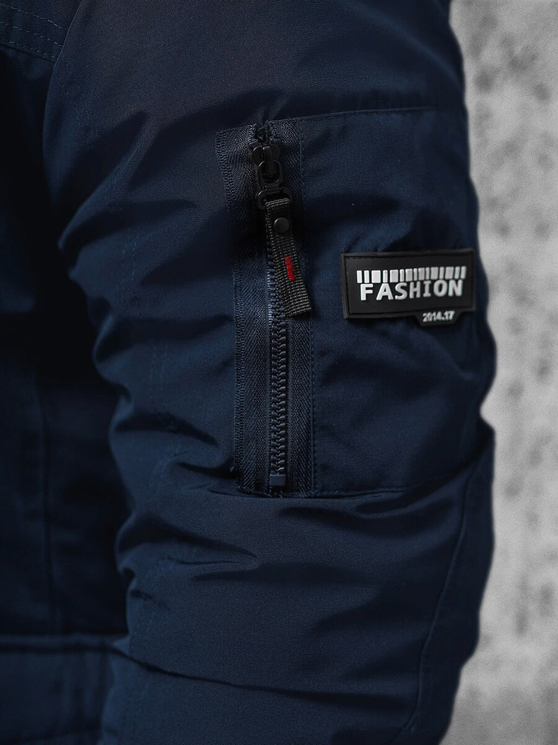 Куртка Чоловіча Tемно-Cиня OZONEE JS/5M718/215