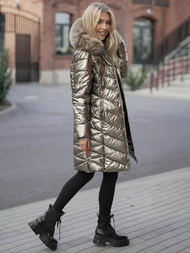 Куртка жіноча золото OZONEE JS/16M9100/403Z