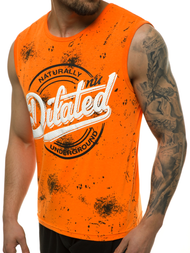 Футболка чоловіча Помаранчевi OZONEE JS/KS2086