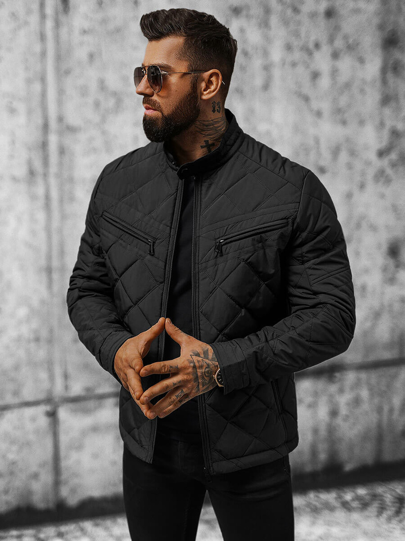 Куртка чоловіча Чорна OZONEE JS/22M309/392