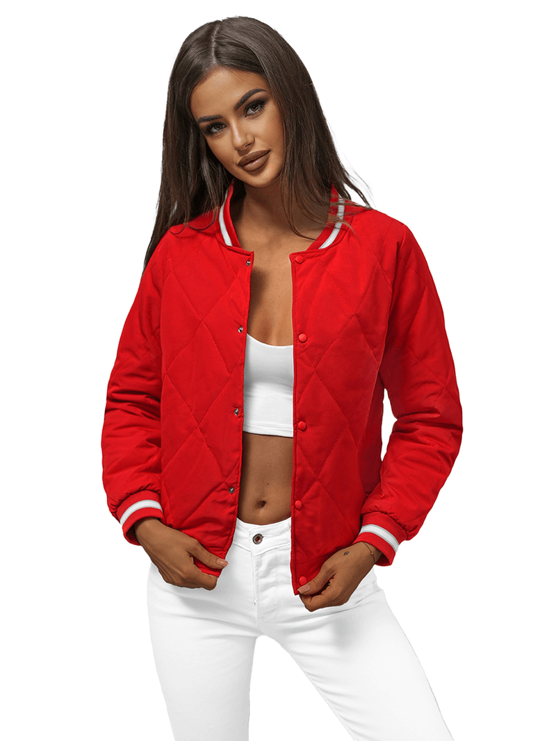 Куртка жіноча Червона OZONEE JS/16M9070/270