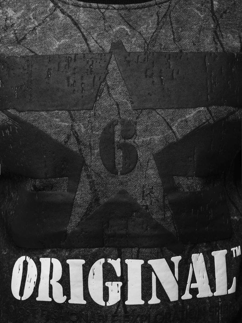 Bluza męska grafitowa OZONEE JS/DD257