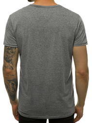 T-Shirt męski grafitowy OZONEE JS/SS10973