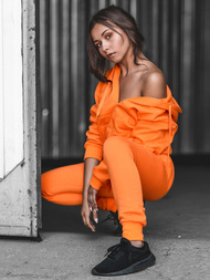 Спортивні штани жіночі Помаранчевi OZONEE JS/CK01/32