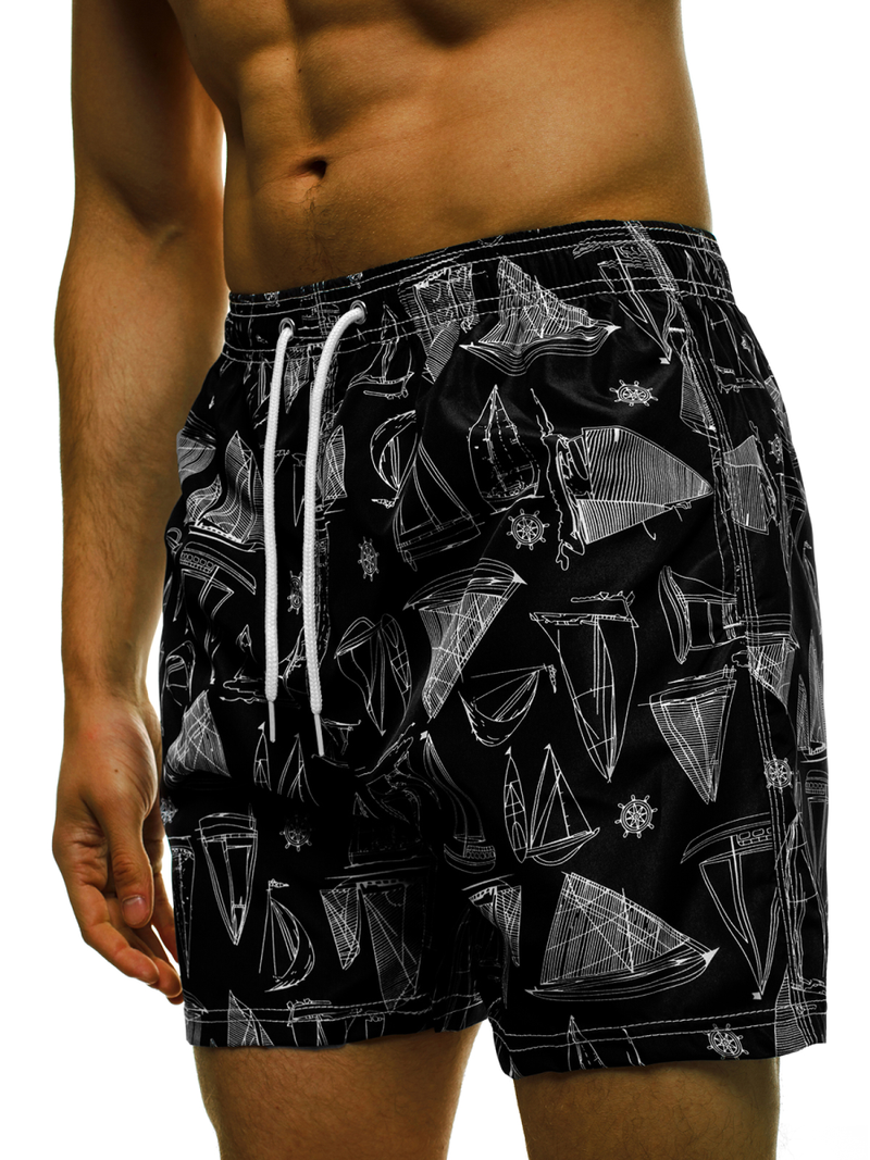 Шорти чоловічі Чорнi OZONEE JS/ST070