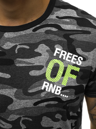 Футболка чоловіча Темно-сірий OZONEE JS/SS10978