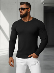 Sweter męski czarny OZONEE NB/MMB602/4Z