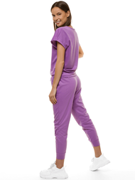 Жіночий спортивний костюм з двох частин фіолетовий OZONEE O/MB1001/21