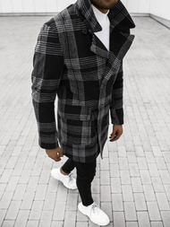 Пальто чоловіче Чорний OZONEE JS/JP1193