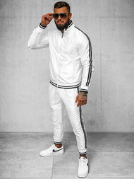 Komplet dresowy męski biały OZONEE O/3C103/1