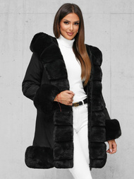 Куртка жіноча Чорна OZONEE JS/11Z8089Z