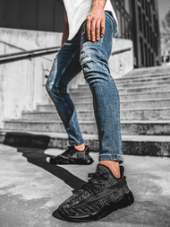 Sneakersy czarne OZONEE O/503