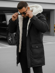 Куртка зимова чоловіча чорна OZONEE JS/5M120/392Z