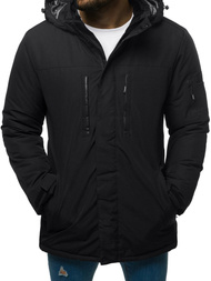 Kurtka zimowa męska czarna OZONEE O/9805