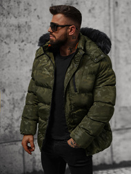 Куртка чоловіча Зелена OZONEE JS/27M8109