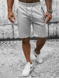 Spodenki dresowe męskie szare OZONEE JS/8K297