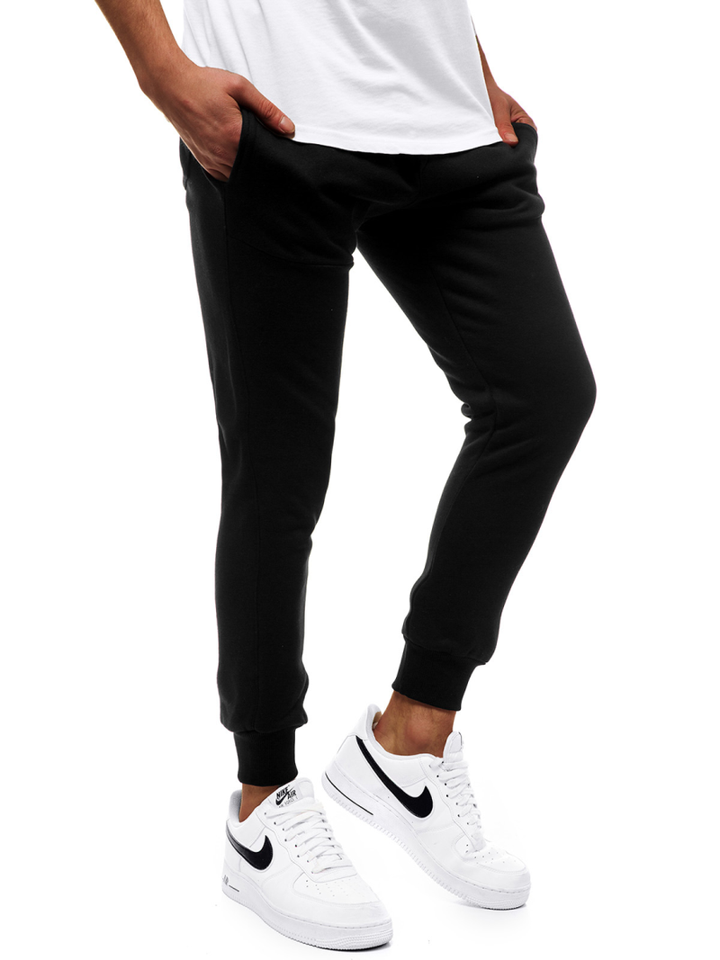 Штани спортивні чоловічі Чорно-Бiлi G/11129