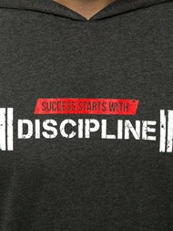 Майка чоловіча графіт OZONEE MACH/M1211