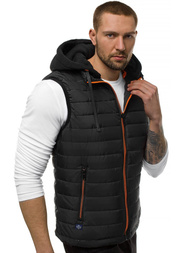 Kamizelka męska czarna OZONEE N/6102Z