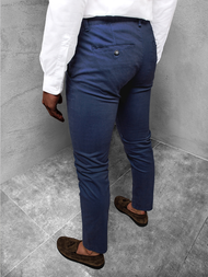 Spodnie chinosy męskie indygo OZONEE JB/JP1143/5