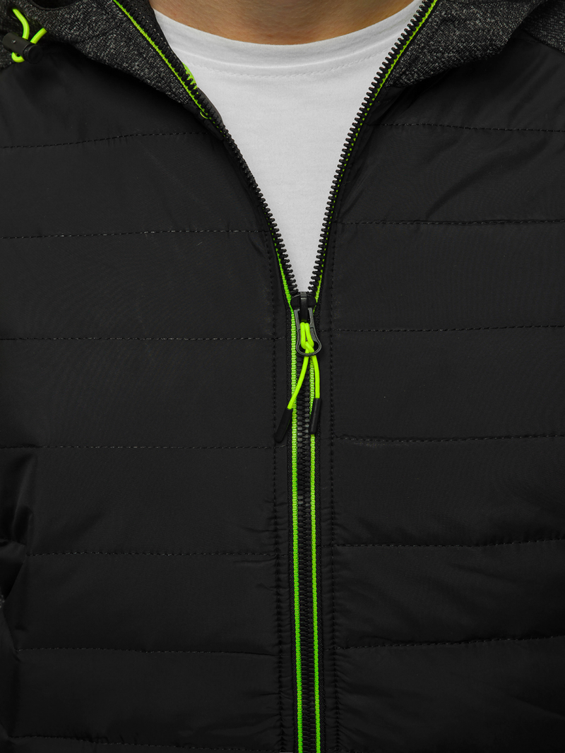 Kurtka męska grafitowa OZONEE JS/KS2155