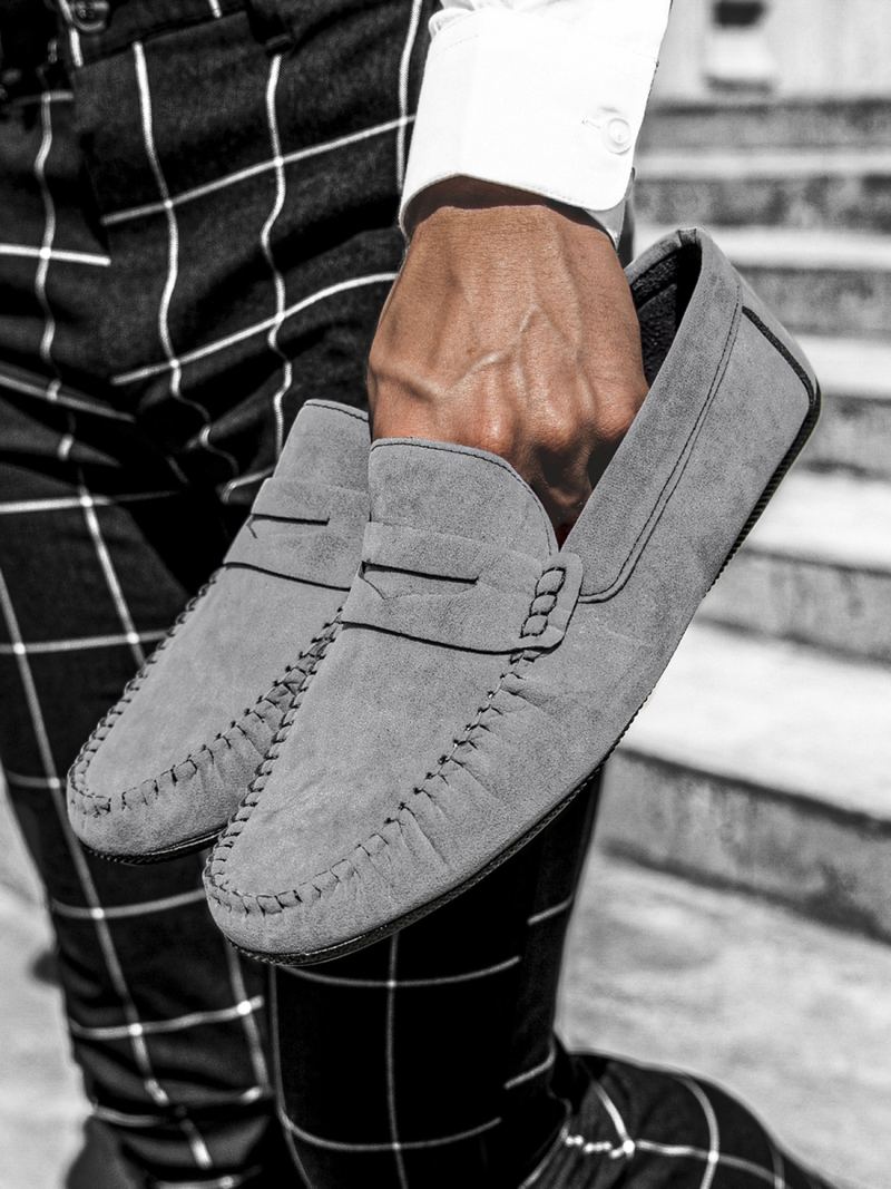 Чоловіче взуття снікерси Slip On Сiрi T/125