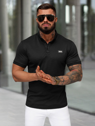 Футболка Поло Чоловіча Чорна OZONEE O/YN2/577