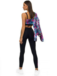 Жіночий спортивний костюм з трьох частин Кольоровий OZONEE O/MS017