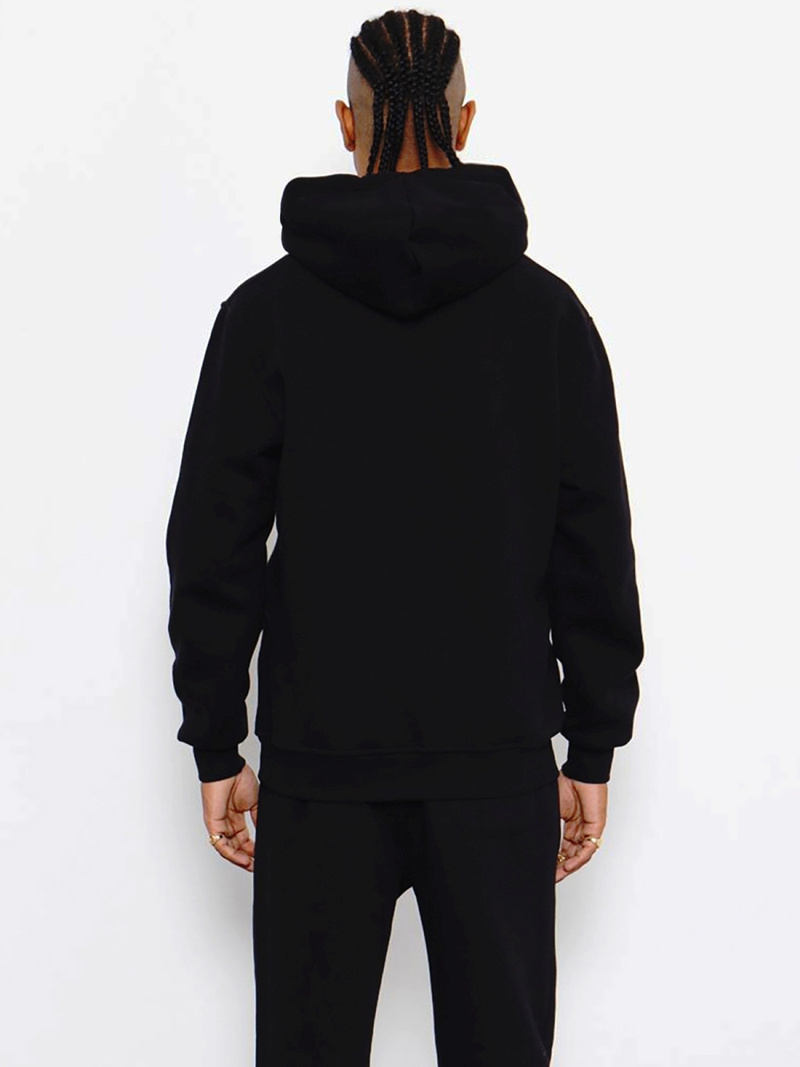 Komplet dresowy męski oversize czarny OZONEE MACH/M3282