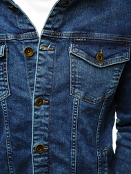Kurtka męska jeans niebieska OZONEE BN/6076