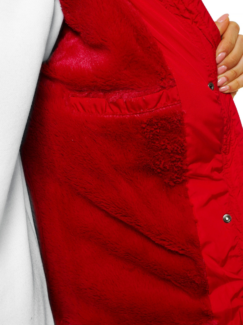 Куртка жіноча Червона OZONEE O/M1556/4