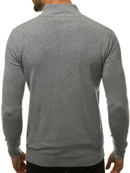 Sweter męski rozpinany szary OZONEE TMK/YY07/3Z