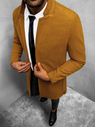 Płaszcz męski camelowy OZONEE O/5628