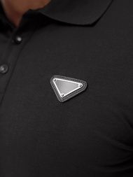 Футболка Поло Чоловіча Чорна OZONEE NB/MT3122