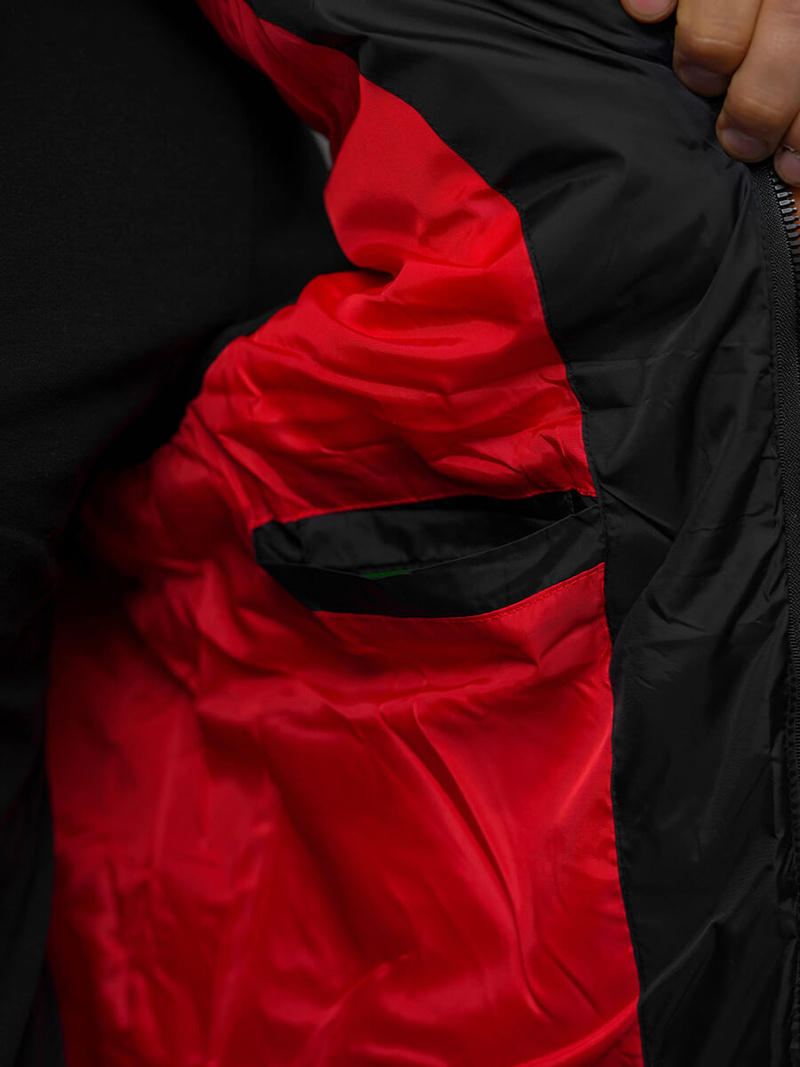 Безрукавка чоловіча Чорна OZONEE N/7133Z