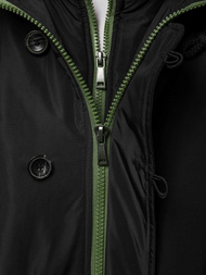 Куртка чоловіча Чорна OZONEE JB/X1045KZ 