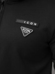 Komplet dresowy męski czarny OZONEE O/LN11760