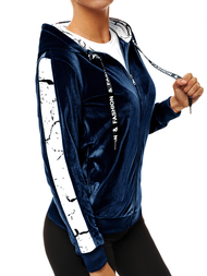 Bluza rozpinana damska granatowa OZONEE O/82270