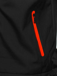 Куртка softshell чоловіча Чорна OZONEE JS/KS2194
