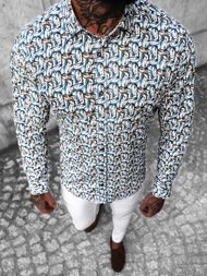 Koszula męska kolorowa OZONEE O/2722Z