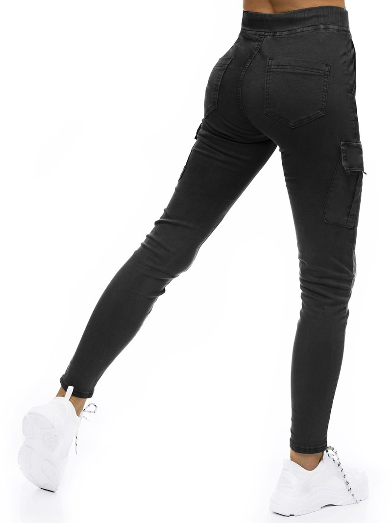 Штани Жіночі джоггери Чорнi OZONEE O/LC647/1