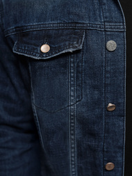 Чоловіча джинсова куртка Ультрамаринова OZONEE NB/MJ517BSZ