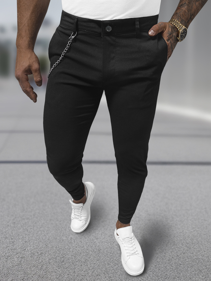 Штани чоловічі чорнi OZONEE DJ/3300