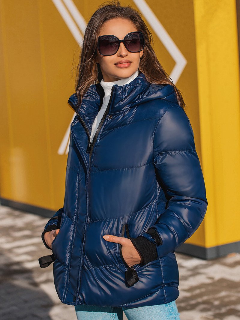 Куртка жіноча Темно-Синя OZONEE JS/M23065/1