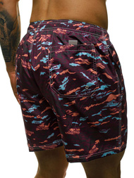 Шорти чоловічі Бордовi OZONEE JS/ST072