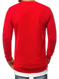 Bluza męska czerwona OZONEE B/181905