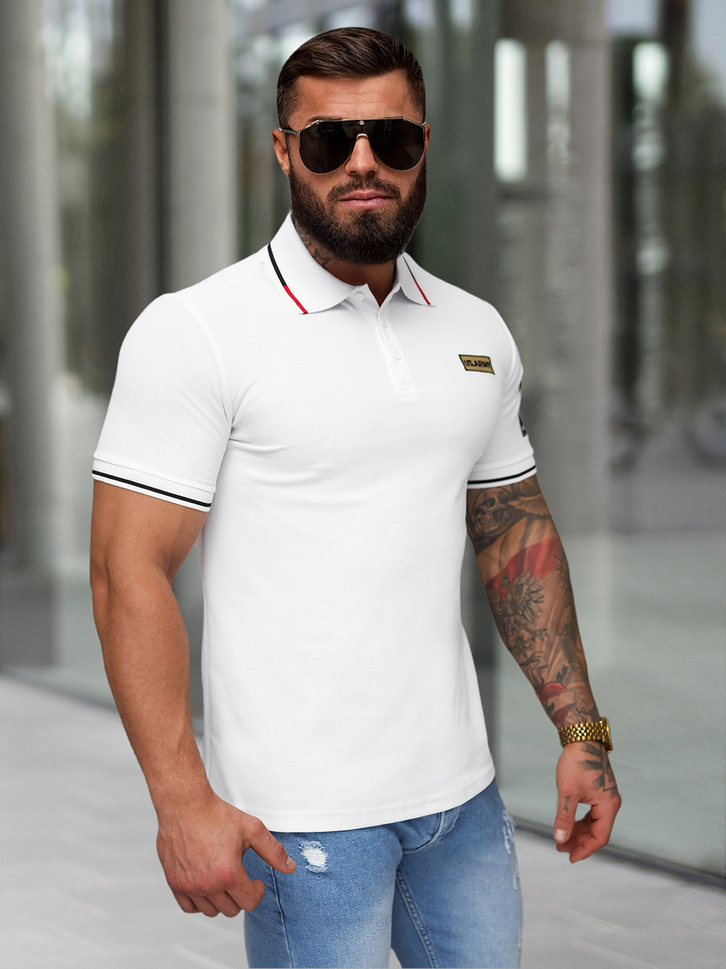 Футболка Поло чоловіча Бiла OZONEE NB/MT3144