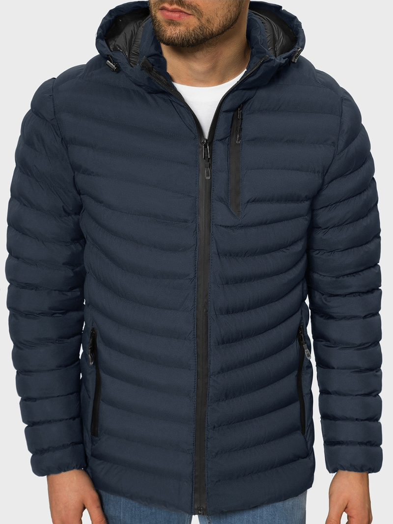 Куртка чоловіча Темно-Синя OZONEE JS/M13057/215