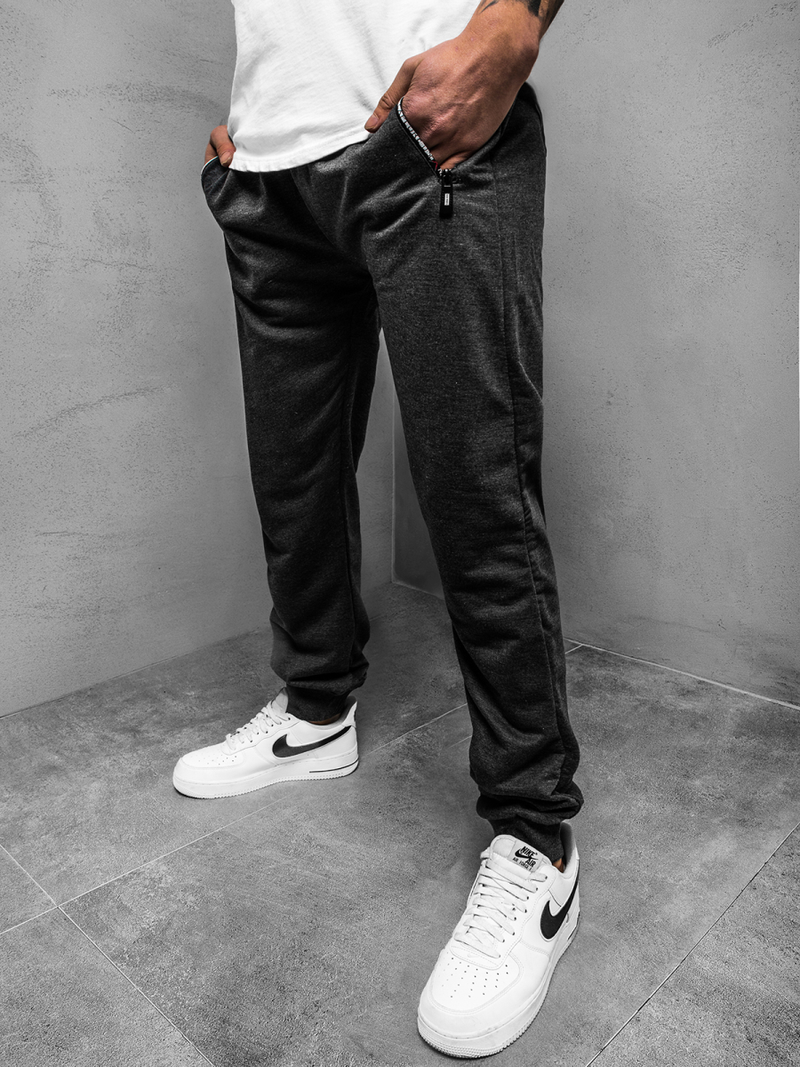 Штани спортивні чоловічі графіт JS/XW006SZ